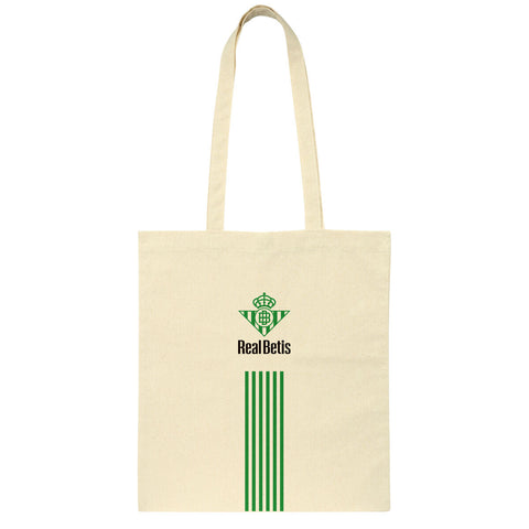 Borsa Real Betis Balompié Beige Cotone