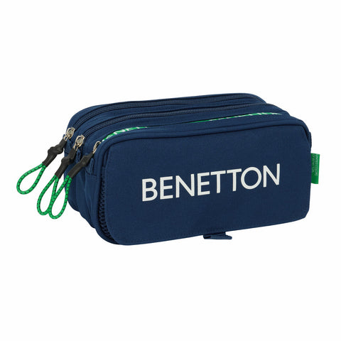 Necessaire Benetton Green Blu Marino 21,5 x 10 x 8 cm