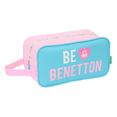 Scarpiera da Viaggio Benetton Unique Rosa Turchese 29 x 15 x 14 cm