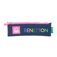 Necessaire Benetton Damero Blu Marino 20 x 6 x 1 cm