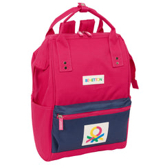 Zaino Casual Benetton benetton Ciliegia Blu Marino