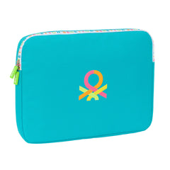 Custodia per Portatile Benetton Summer Azzurro 15,6'' 39,5 x 27,5 x 3,5 cm