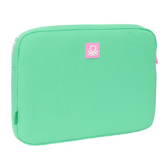 Custodia per Portatile Benetton Mint Verde 15,6'' 39,5 x 27,5 x 3,5 cm