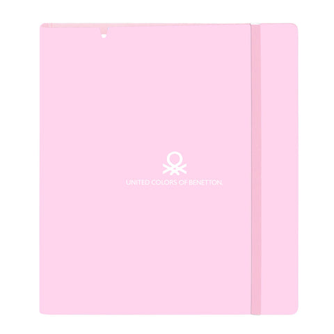 Raccoglitore ad anelli Benetton Unique Rosa Turchese 27 X 32 X 4 cm