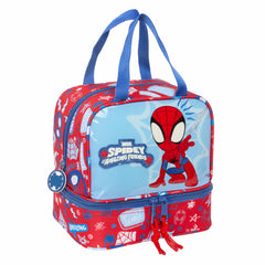 Portamerenda Spider-Man Rescue Azzurro Rosso 20 x 20 x 15 cm