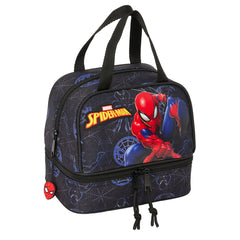 Portamerenda Spider-Man Attack Nero 20 x 20 x 15 cm