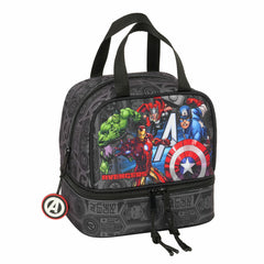 Portamerenda The Avengers Vendetta Nero 20 x 20 x 15 cm