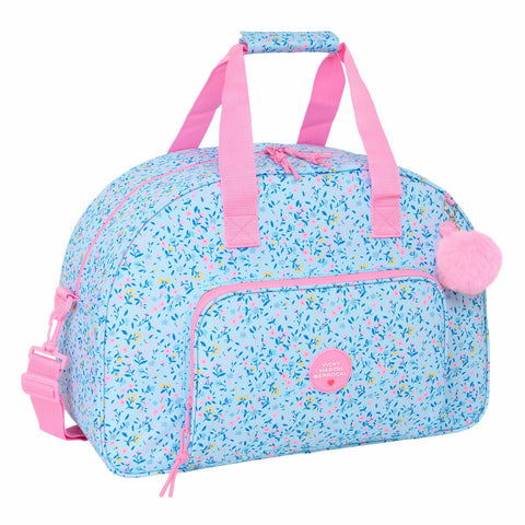 Borsa da Palestra Vicky Martín Berrocal Paraíso Rosa Azzurro Chiaro 48 x 33 x 21 cm