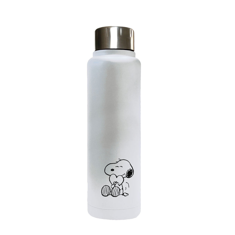Bottiglia d'acqua Snoopy Love Azzurro