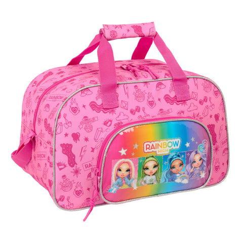 Borsa da Palestra Rainbow High Shine Multicolore 40 x 24 x 23 cm