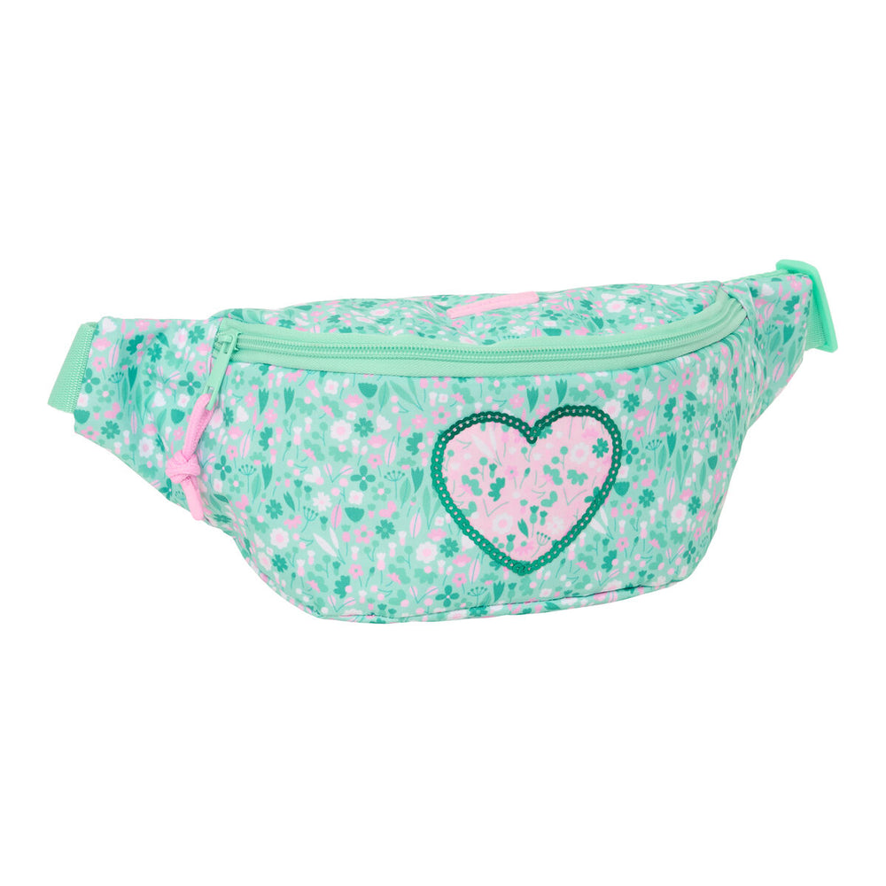 Marsupio Safta Cuore Menta 23 x 12 x 9 cm