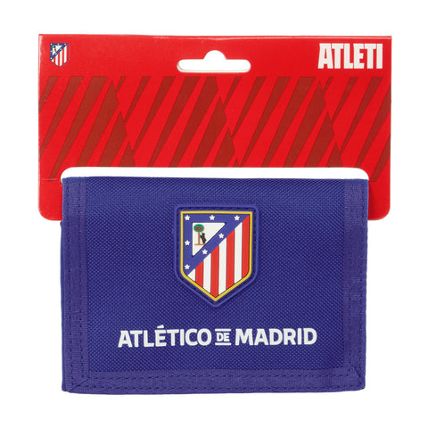 Portafogli Atlético Madrid Azzurro Bianco Rosso 12,5 x 9,5 x 1 cm