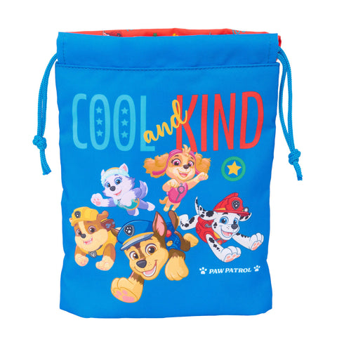 Cestino per la Merenda The Paw Patrol Cool Azzurro Rosso