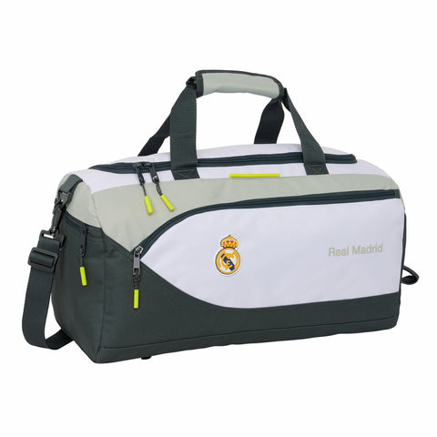 Sports bag Real Madrid C.F. White Black 50 x 25 x 25 cm