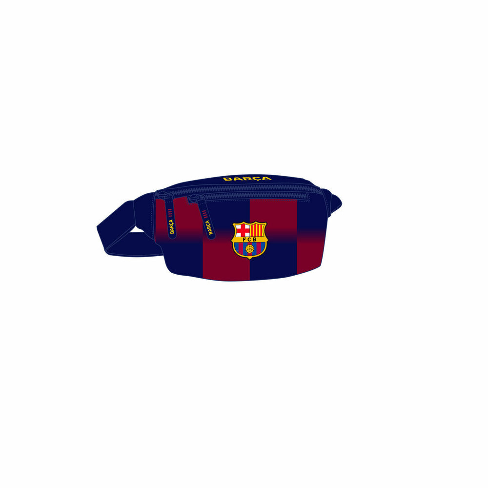Marsupio F.C. Barcelona Azzurro Rosso Granato Sportivo 23 x 12 x 9 cm