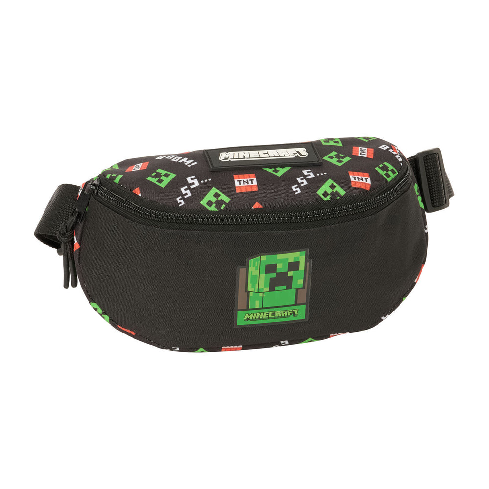 Belt Pouch Minecraft Black 23 x 14 x 9 cm