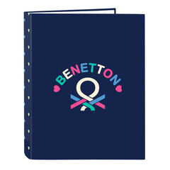 Raccoglitore ad anelli Benetton Drop Multicolore A4 26.5 x 33 x 4 cm