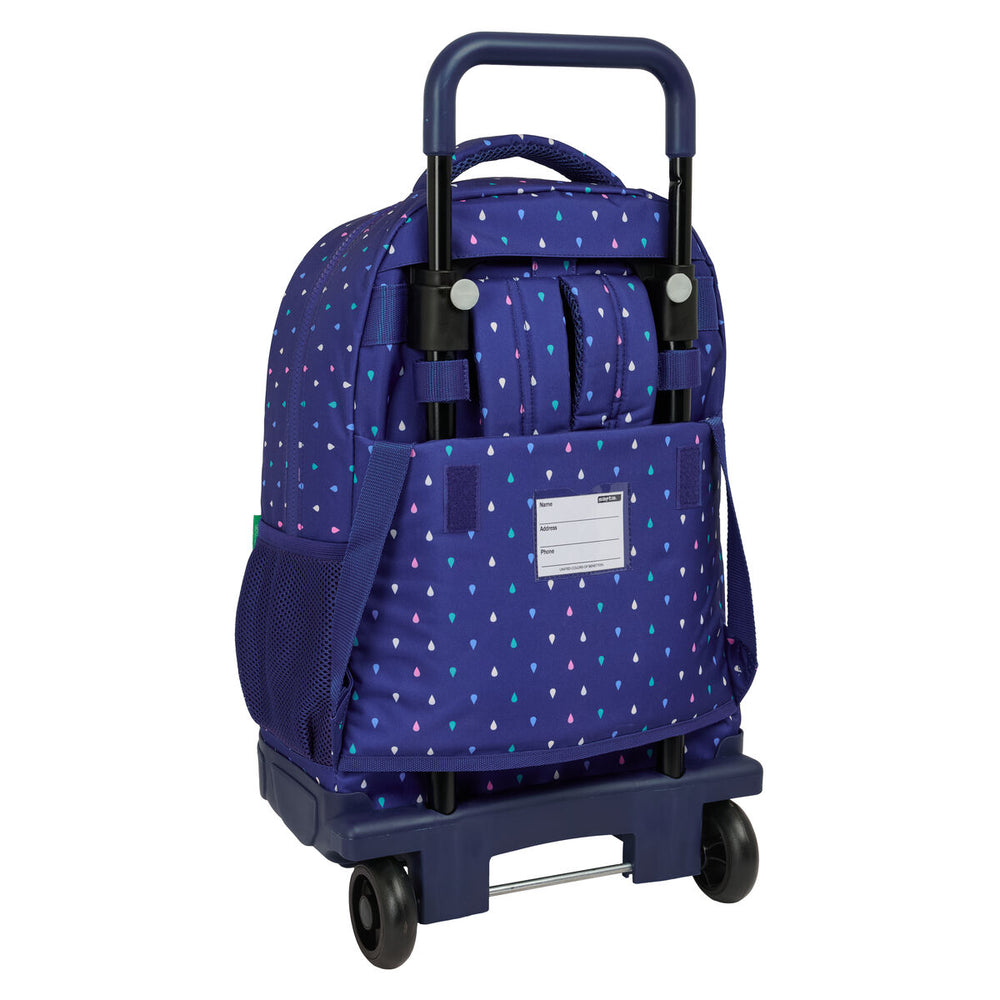 Zaino Scuola Benetton Drop Multicolore 33 x 45 x 22 cm