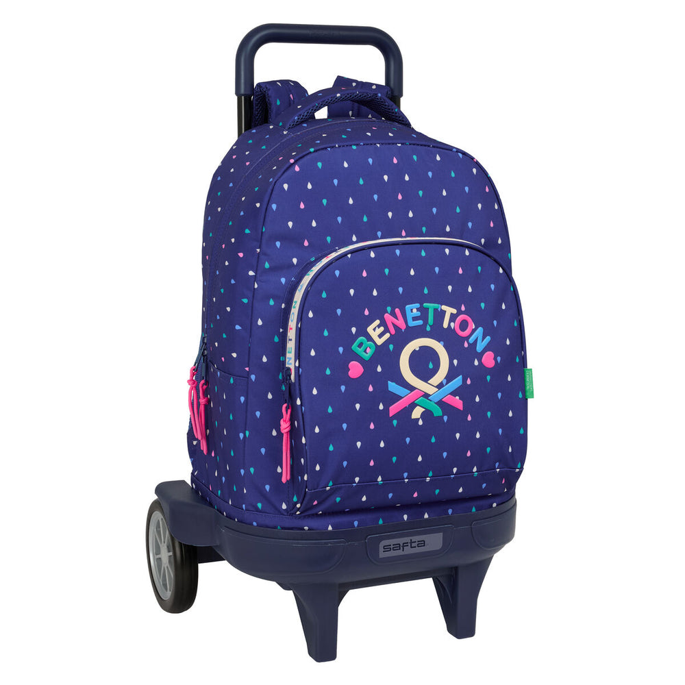 Zaino Scuola Benetton Drop Multicolore 33 x 45 x 22 cm