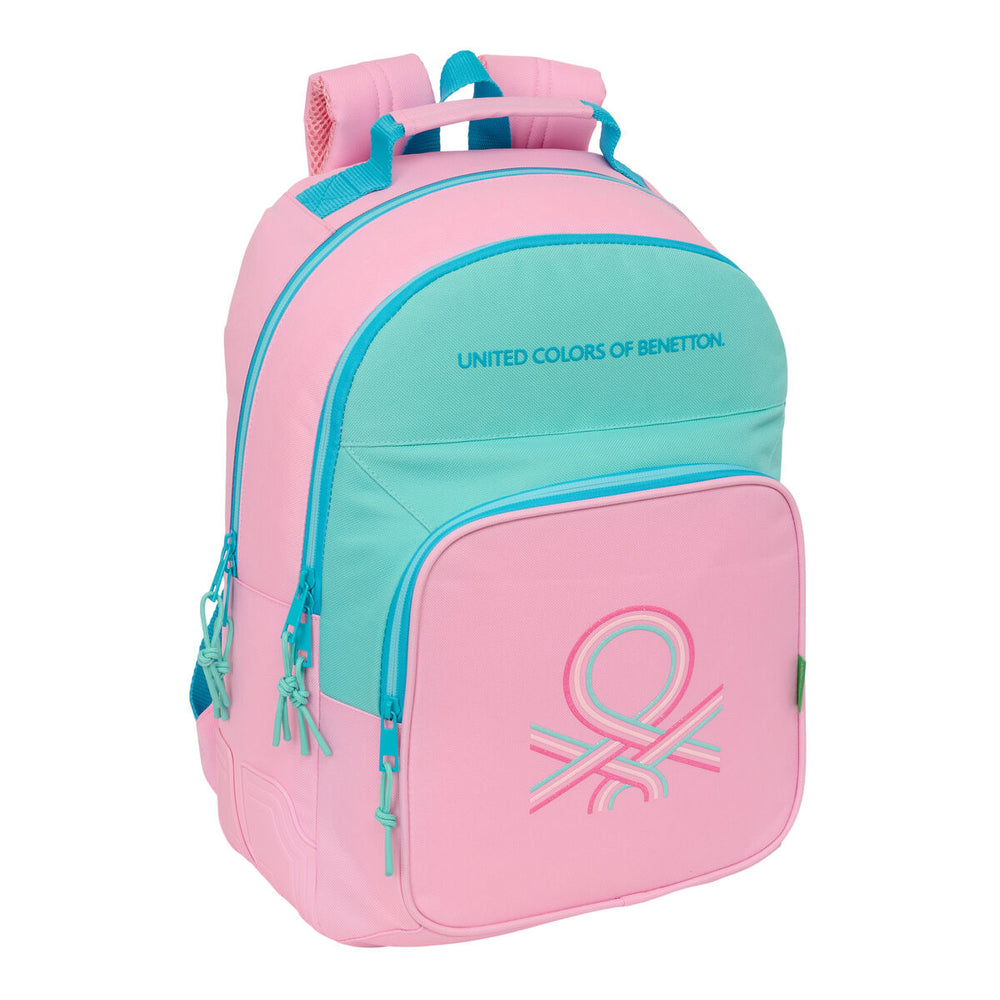 Mochila Escolar Benetton Dolce Multicolor 32 x 42 x 15 cm