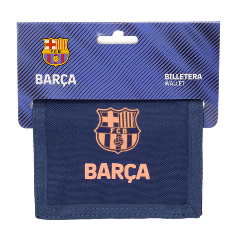 Portafogli F.C. Barcelona Blu Marino 12,5 x 9,5 x 1 cm