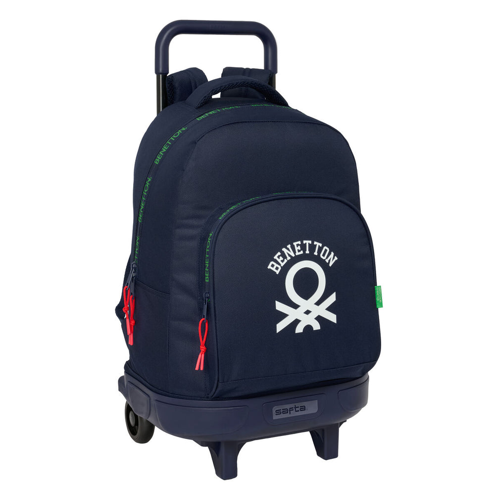 Mochila Escolar Benetton Together Azul marino 33 x 45 x 22 cm