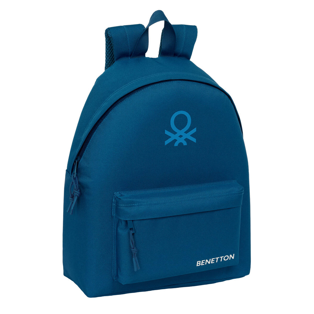 Zaino Scuola Benetton Marino Blu Marino 33 x 42 x 15 cm