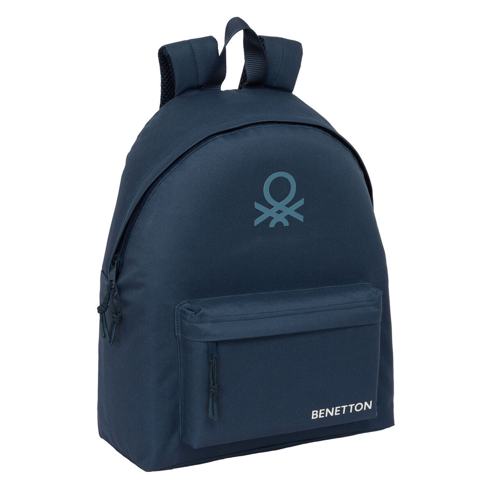 Zaino Scuola Benetton Antracita 33 x 42 x 15 cm