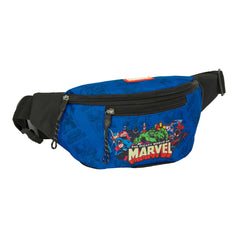 Marsupio The Avengers Azzurro Nero 23 x 12 x 9 cm