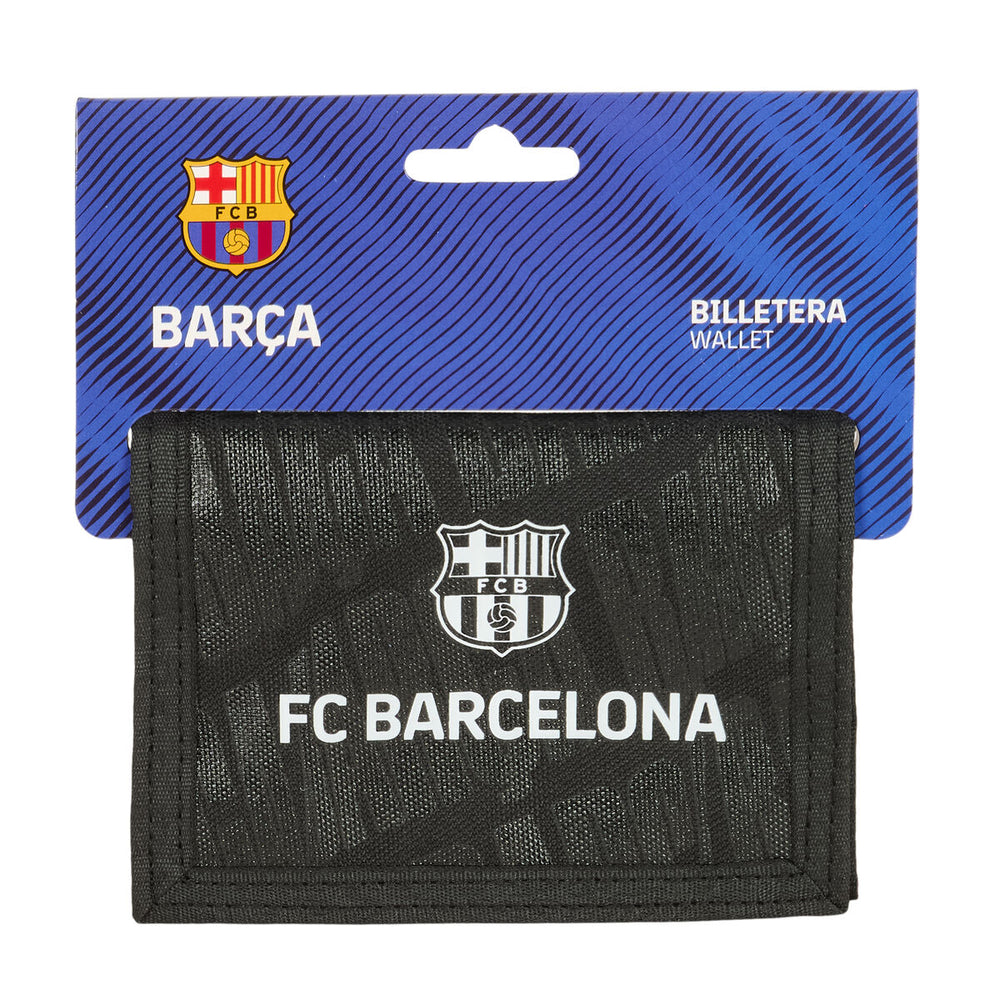Portafogli F.C. Barcelona Nero 12,5 x 9,5 x 1 cm