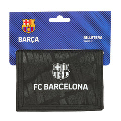 Portafogli F.C. Barcelona Nero 12,5 x 9,5 x 1 cm