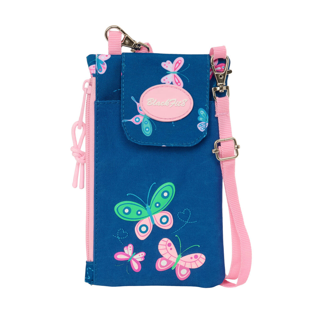 Portamonete BlackFit8 Mariposas Multicolore