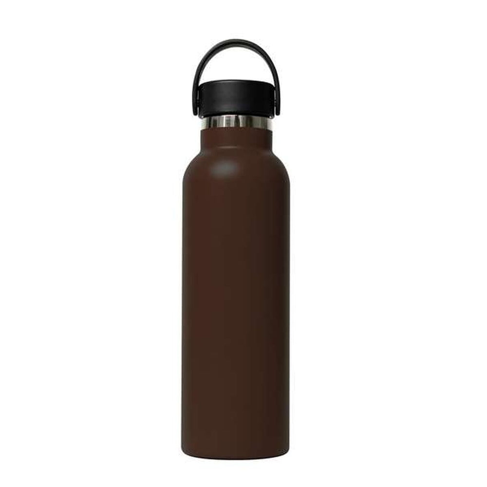 Botella de Agua Safta Chocolate Silicona Acero Inoxidable