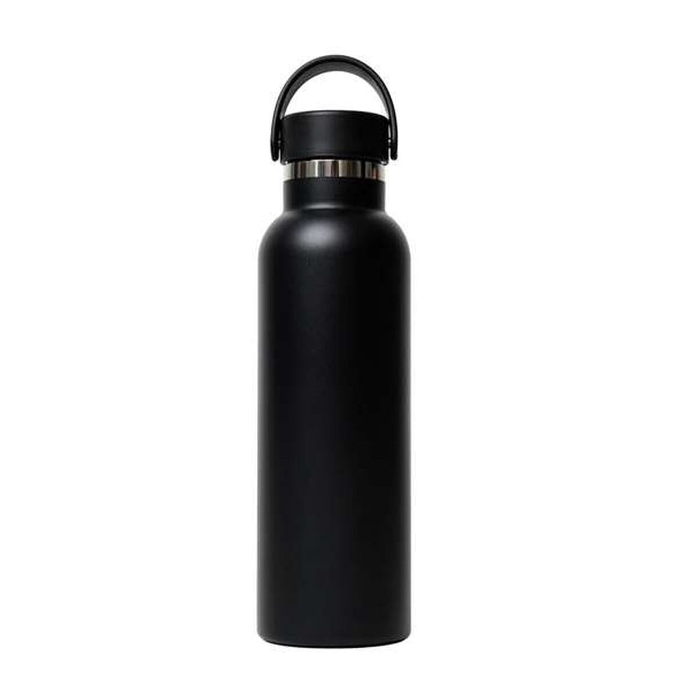 Bottiglia d'acqua Safta Negro Nero Silicone Acciaio inossidabile