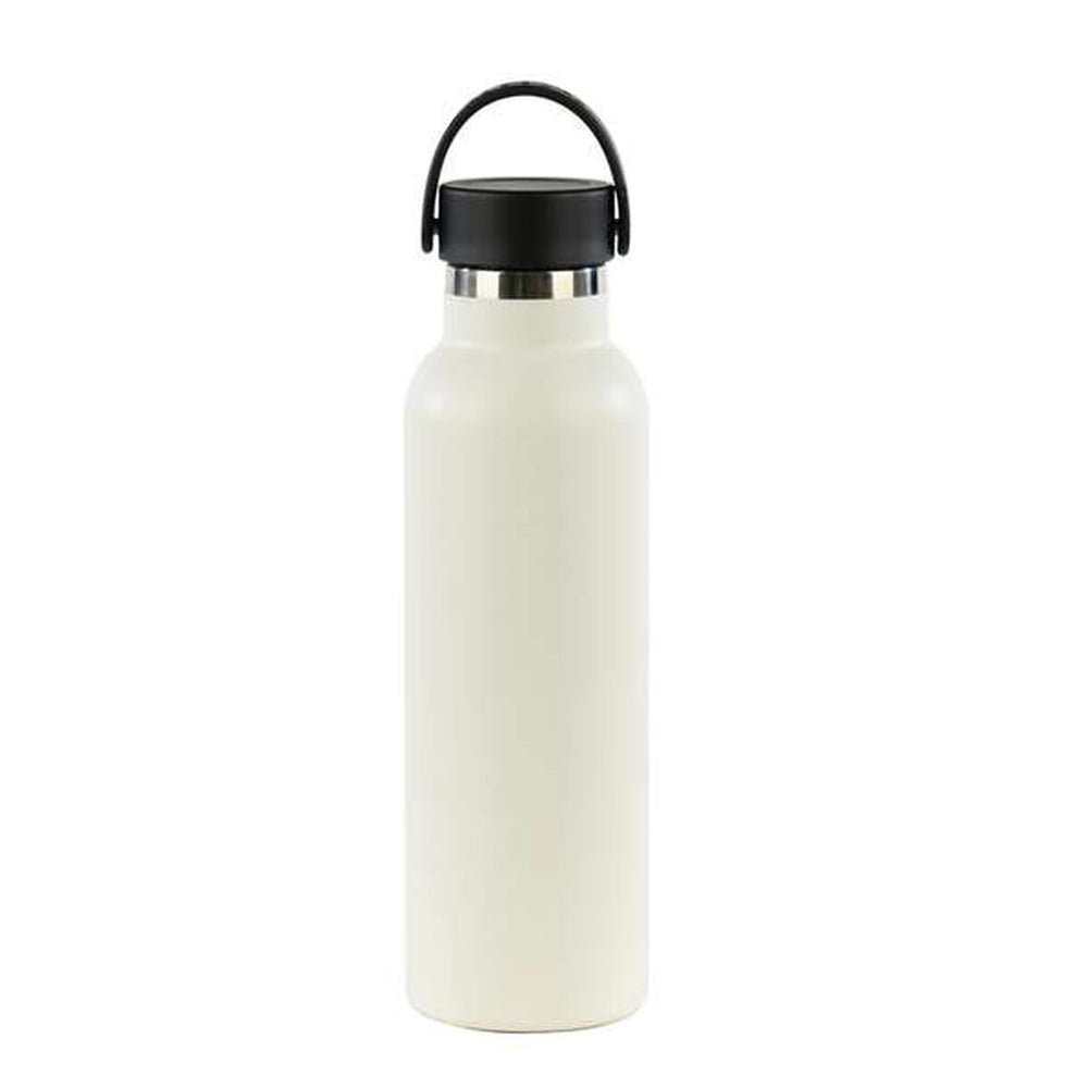 Botella de Agua Safta Blanco Blanco Silicona Acero Inoxidable