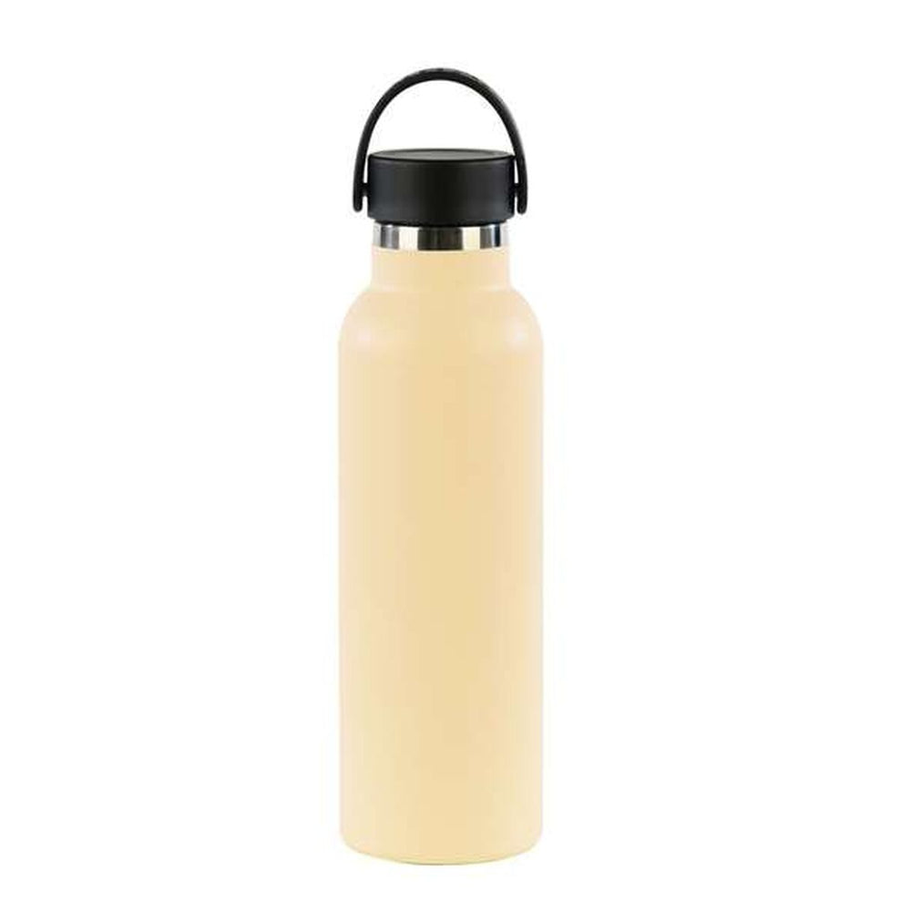 Water bottle Safta Mandarina Silicone Stainless steel
