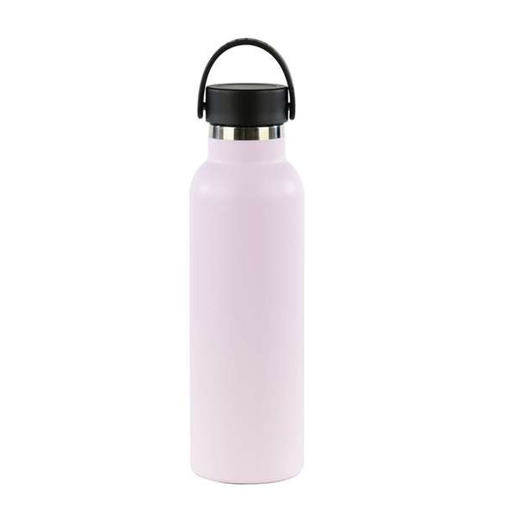 Botella de Agua Safta Lila Lila Silicona Acero Inoxidable