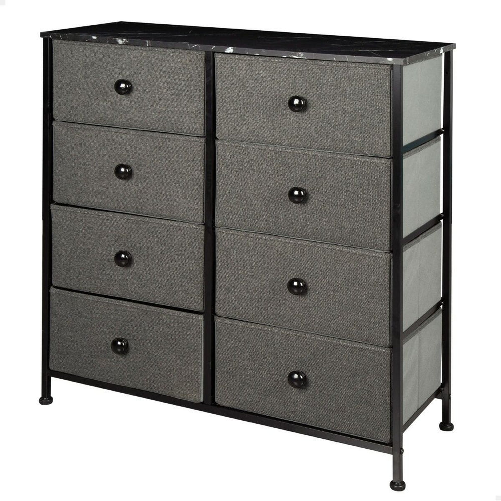 Cassettiera Max Home Grigio Marmo 80 x 81 x 30 cm
