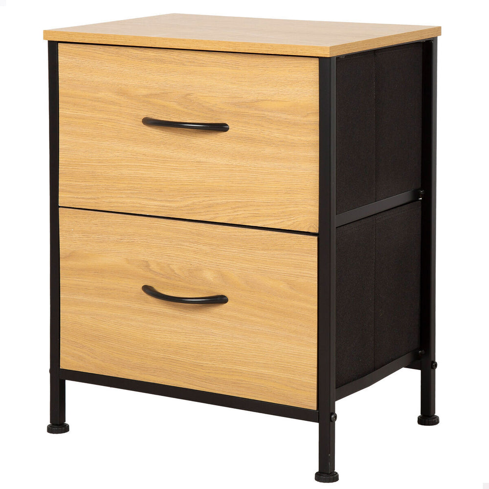 Mesita de Noche Max Home Negro 40 x 52 x 30 cm