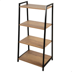 Scaffale Max Home Ferro Legno MDF 4 Mensole 43 X 90 X 30 CM