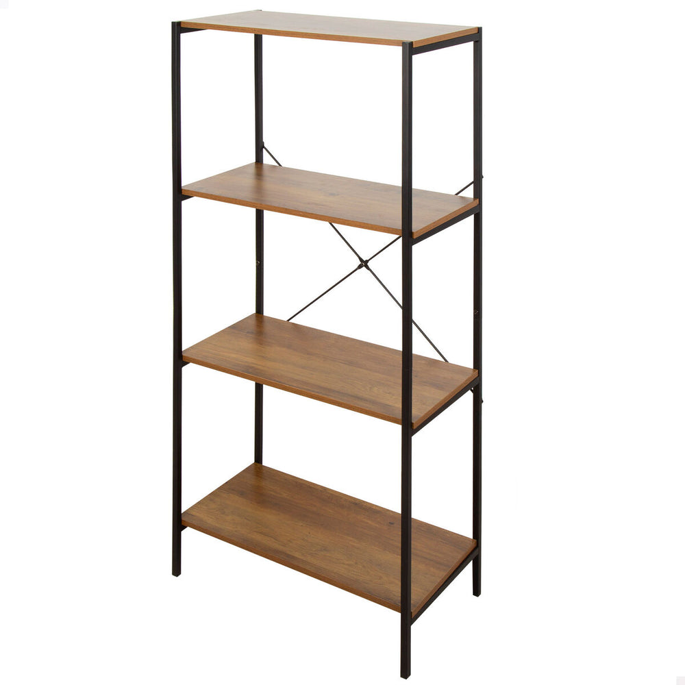 Scaffale Max Home Ferro Legno MDF 4 Mensole 60 X 120 X 30 CM