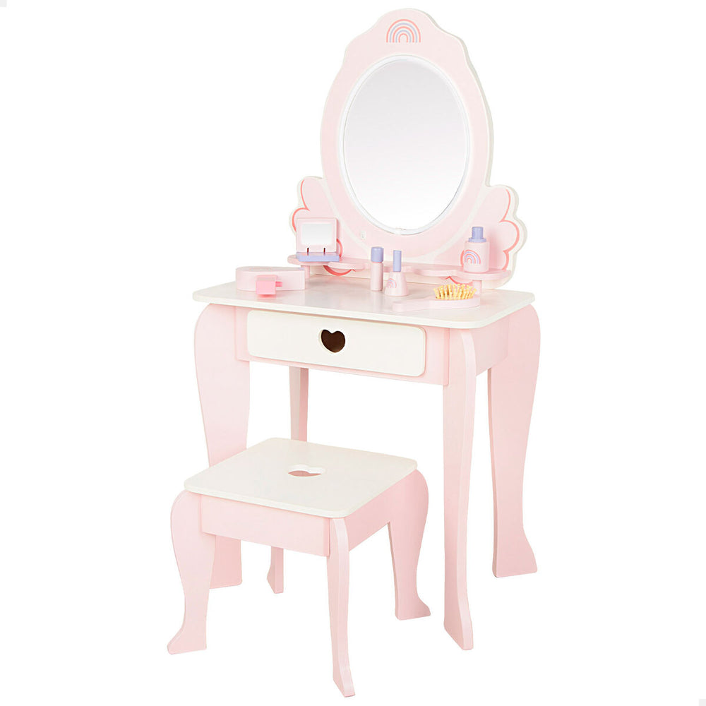 Tocador de juguete Woomax 48 X 92 X 32 CM Blanco Rosa