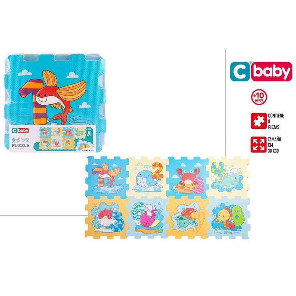 Tappeto da gioco Colorbaby 8 Pezzi
