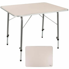 Tavolo Aktive 80 x 60 cm Bianco Pieghevole Da campeggio