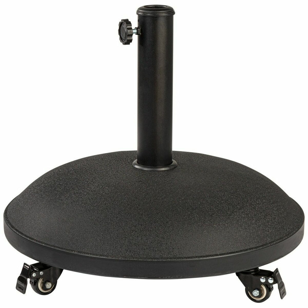 Base per Ombrellone Aktive Nero 25 kg Con ruote