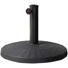 Base per Ombrellone Aktive 10 kg Nero Acciaio Poliresina 44,5 x 33 cm