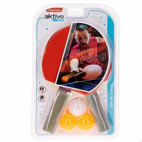 Set da Ping Pong Aktive 20,5 x 4,5 x 3,2 cm