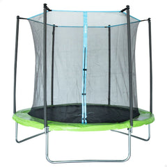 Trampolino per Bambini con Rete di Sicurezza Aktive 305 x 256 x 305 cm Ø 305 cm