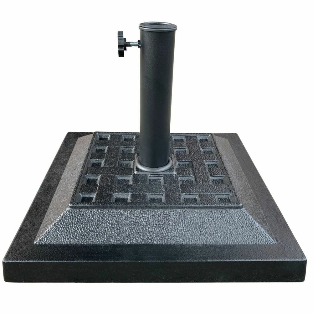 Base per Ombrellone Aktive Nero 44 x 44 cm 12 kg