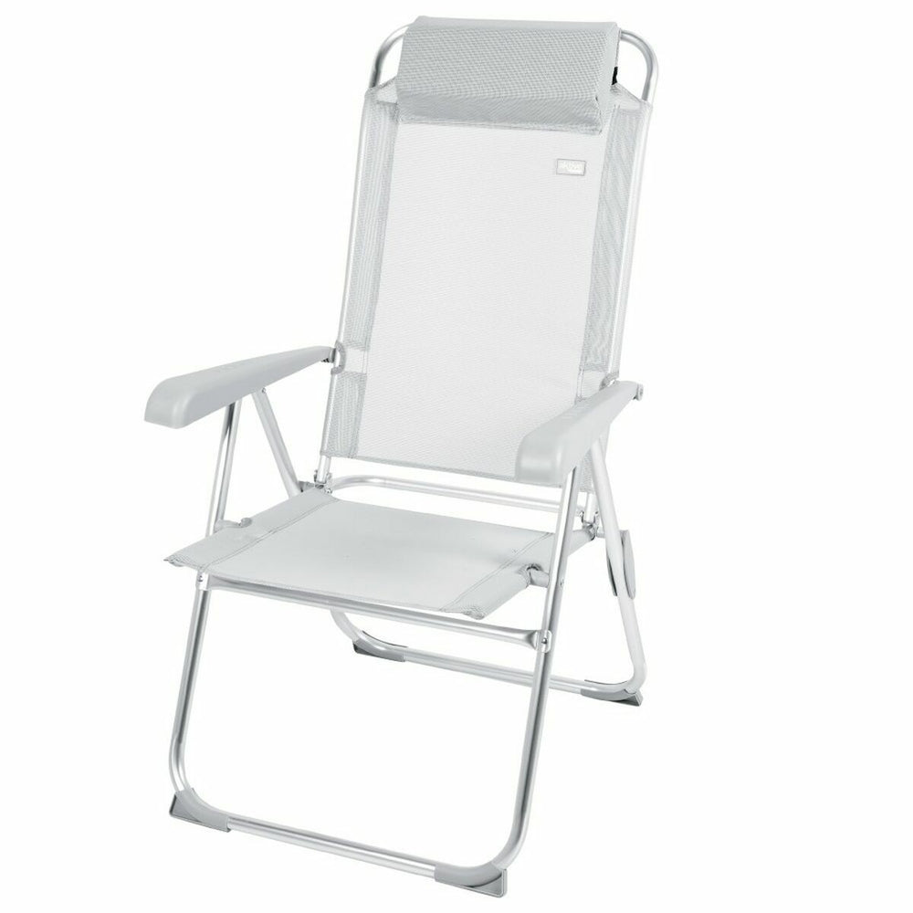 Sedia Pieghevole Aktive Reclinabile Grigio 44 x 55 x 101 cm